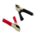 PINZA GRANDE PAR DE 10 CENTIMETROS ROJA/NEGRA