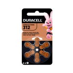 PILA DURACELL 312 PACK 6 UNID.AUDICION