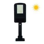 Foco Mini Solar Para Pared 20 LED, PVC. En Caja.