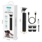 Maquina Corta Pelo Maxam XJ-0003 Recargable 800 mAh Color Negro