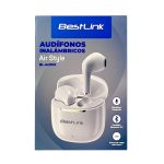 AUDIFONOS INALAMBRICOS AIR STYLE BESTLINK BL-AH100 BLANCOS - Imagen 3